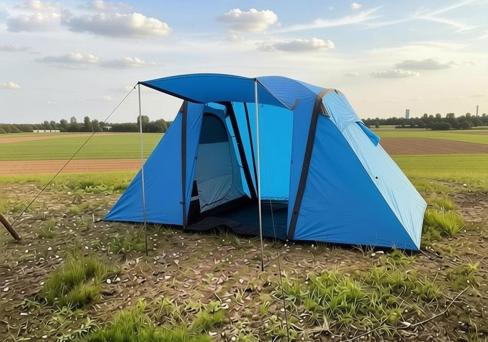 Tente gonflable pop-up étanche pour 4 personnes