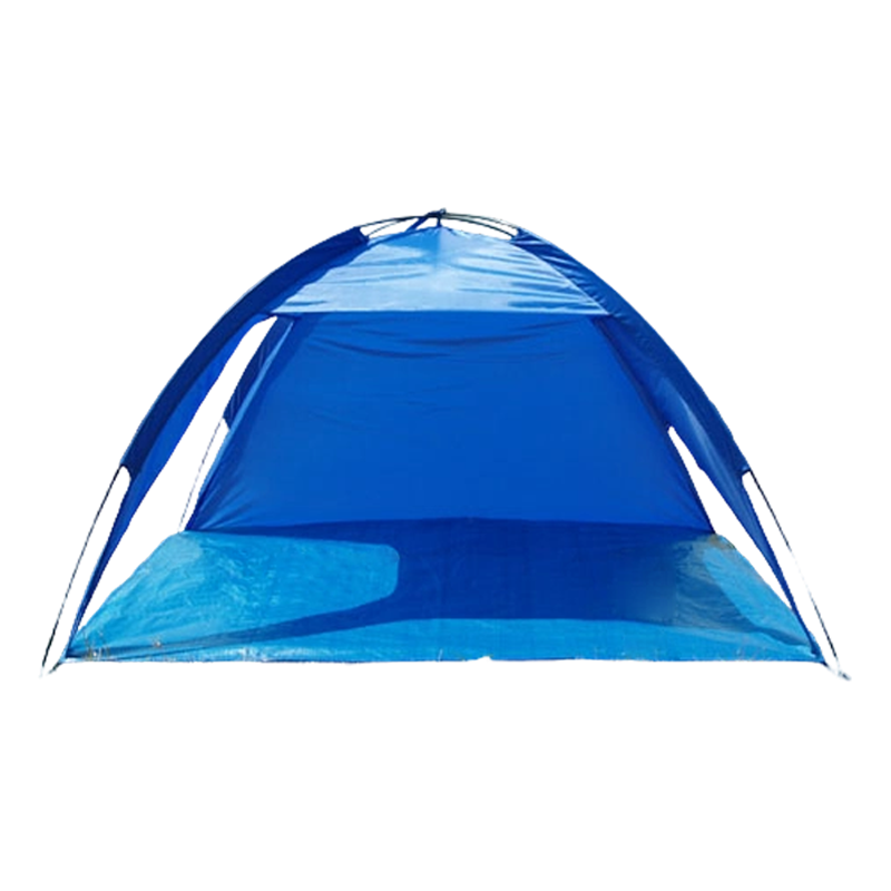 Tente de plage avec poteau en fibre de verre