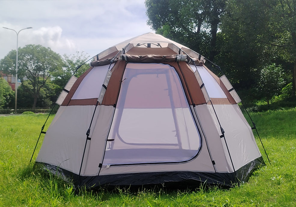 Tente automatique hexagonale 260x260x150 cm