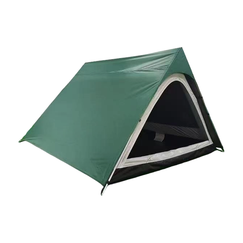 Tente de camping triangulaire en alliage d'aluminium pour 4 personnes