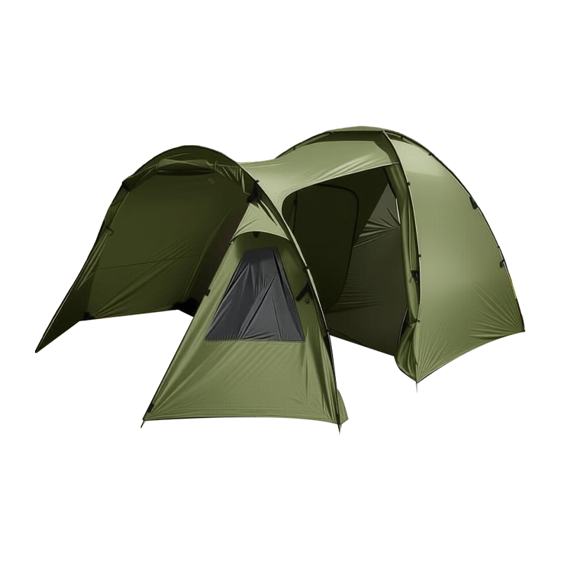 Tente de camping extérieure pour 4 à 5 personnes, une pièce et un salon