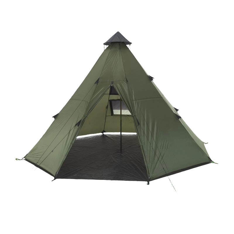 Tente de camping indienne 550x550x300 cm