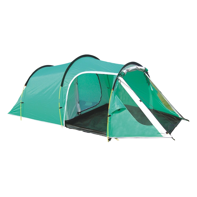 Tente tunnel pour 2 à 3 personnes pour le camping avec une pièce et un espace de vie
