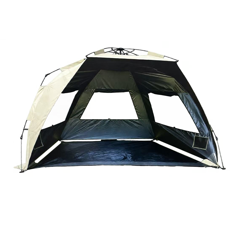 Tente de plage de protection solaire occultante en titane